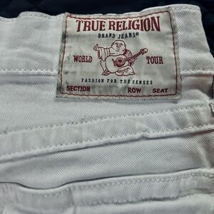 True Religion White Jeans Mens